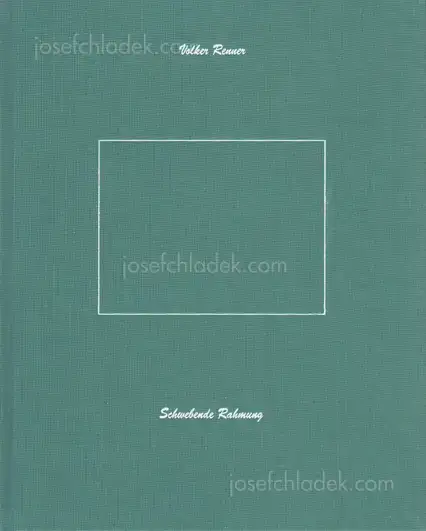 Cover of Volker Renner - Schwebende Rahmung