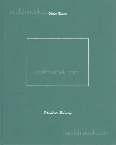 Cover of Volker Renner - Schwebende Rahmung