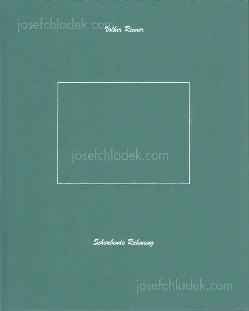 Cover of Volker Renner - Schwebende Rahmung