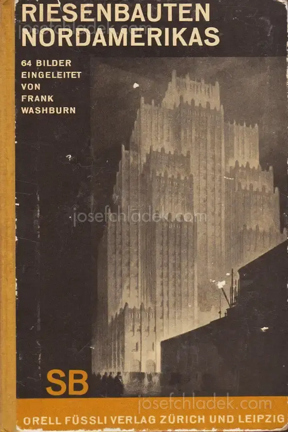 Cover of Frank Washburn - Riesenbauten Nordamerikas