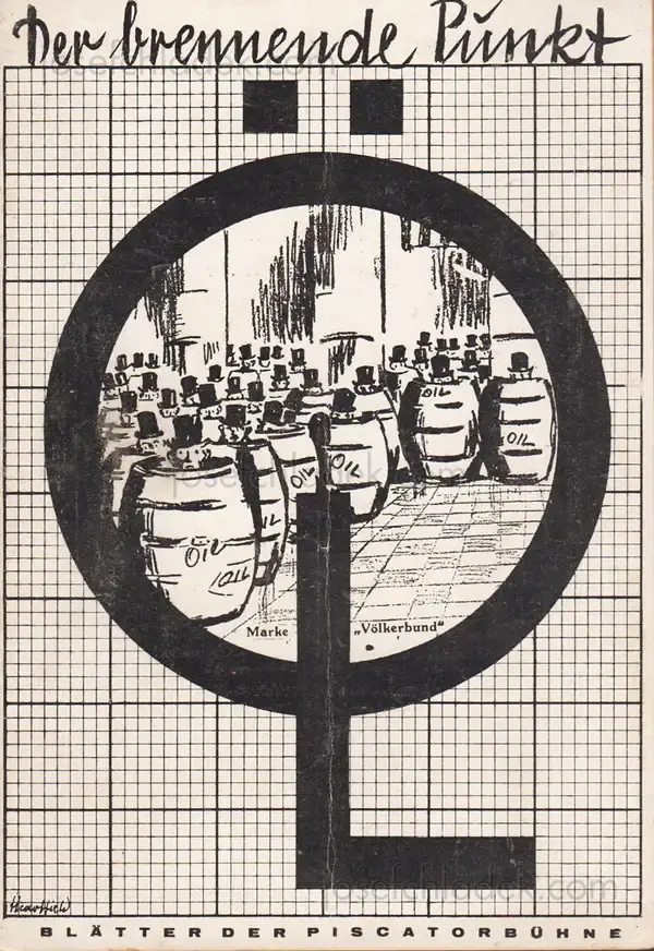 Cover of Blätter der Piscatorbühne - Der brennende Punkt