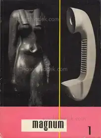 magnum – die Zeitschrift für das moderne Leben, Nummer 1, 1954 - "Wieso modern?"