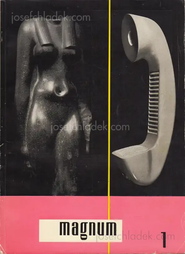 Cover of magnum – die Zeitschrift für das moderne Leben, Nummer 1, 1954 - "Wieso modern?"