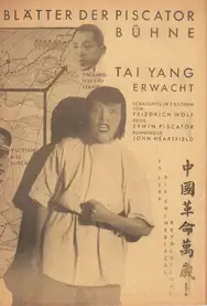 Blätter der Piscatorbühne - Tai Yang erwacht