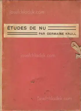 Cover of Germaine Krull - Études de nu