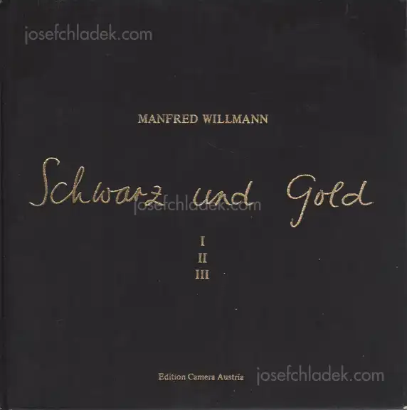 Cover of Manfred Willmann - Schwarz und Gold