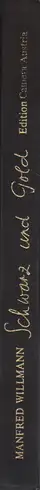 Book spine: Manfred Willmann - Schwarz und Gold