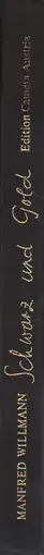 Book spine: Manfred Willmann - Schwarz und Gold