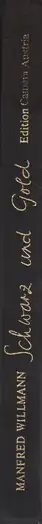 Book spine: Manfred Willmann - Schwarz und Gold