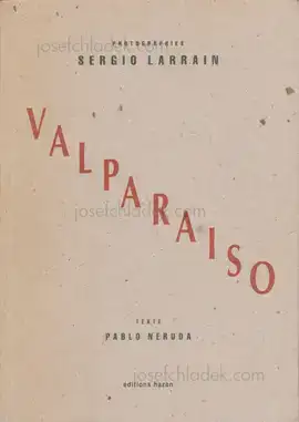 Cover of Sergio Larrain - Valparaiso
