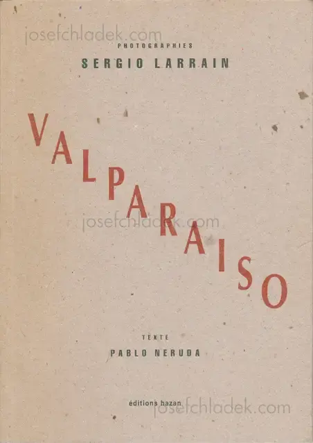 Cover of Sergio Larrain - Valparaiso