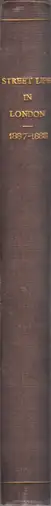 Book spine: John Thomson & Adolphe Smith - Street Life in London with Permanent Photographic Illustrations