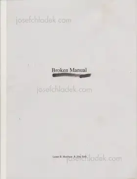Cover of Alec Soth - Broken Manual