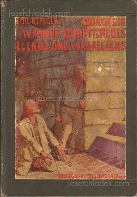 Cover of Emil Kläger & Hermann Drawe - Durch die Wiener Quartiere des Elends und Verbrechens