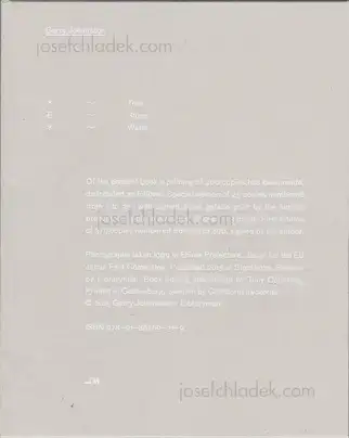 Cover of Gerry Johansson - Tree Stone Water