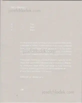 Cover of Gerry Johansson - Tree Stone Water