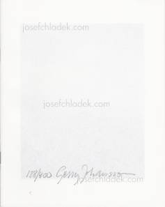  Gerry Johansson - Tree Stone Water (Book back)