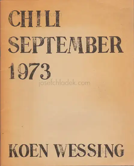 Cover of Koen Wessing - Chili September 1973