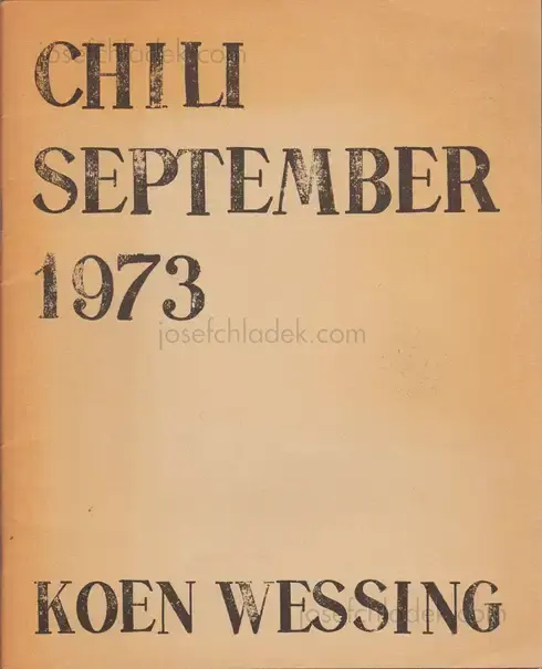 Cover of Koen Wessing - Chili September 1973