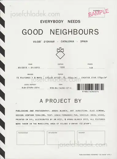 Cover of Arnau Blanch - Everybody needs Good Neighbours