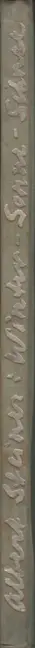 Book spine: Albert Steiner - Schnee - Winter - Sonne