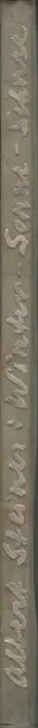 Book spine: Albert Steiner - Schnee - Winter - Sonne