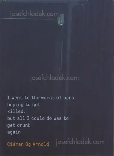 Cover of Ciáran Óg Arnold - I went to the worst of bars hoping to get killed. but all I could do was to get drunk again