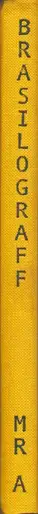 Book spine: Mr. A - BRASILOGRAFF: 7 Days in Sao Paulo