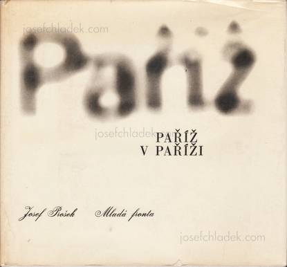  Josef Prošek - Paříž v Paříži (Dustjacket Front)