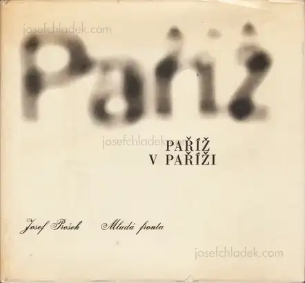 Cover of Josef Prošek - Paříž v Paříži