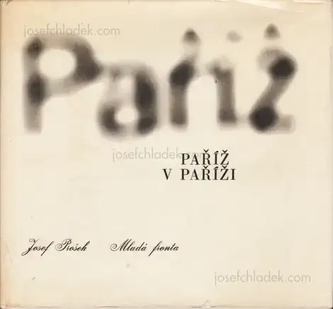 Cover of Josef Prošek - Paříž v Paříži