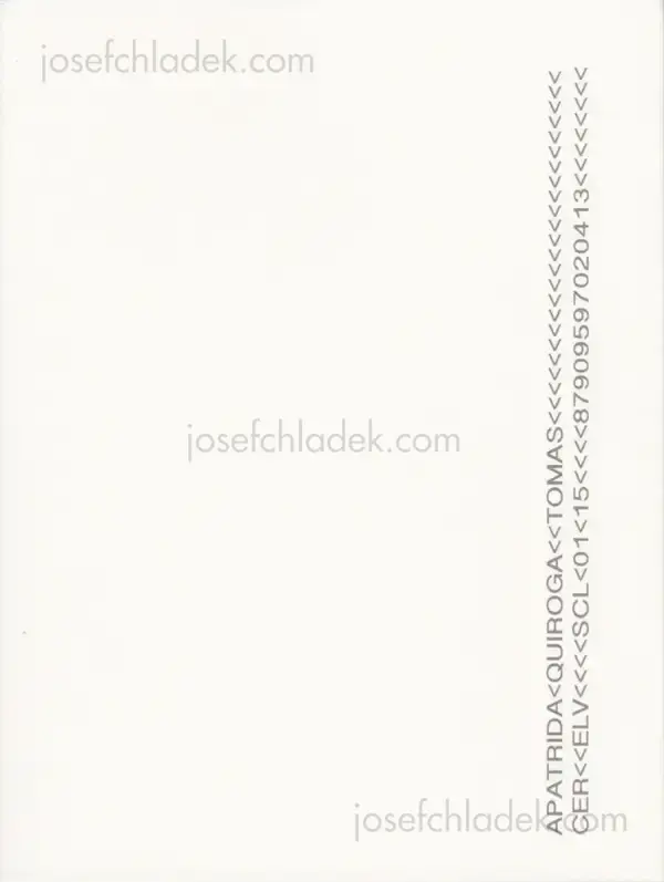Cover of Tomás Quiroga - Apátrida