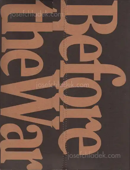 Cover of Alejandro Cartagena - Before the War