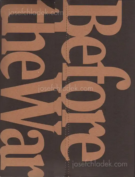 Cover of Alejandro Cartagena - Before the War