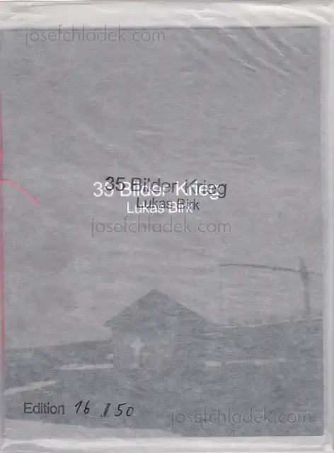 Cover of Lukas Birk - 35 Bilder Krieg (35 Pictures War)