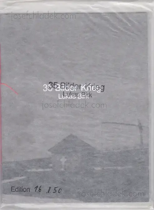 Cover of Lukas Birk - 35 Bilder Krieg (35 Pictures War)