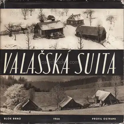 Cover of Vilém Reichmann, Jaromír Tomeček, K.O. Hrubý - Valašská Suita