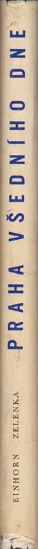 Book spine: Erich Einhorn & Jan Zelenka - Praha všedního dne