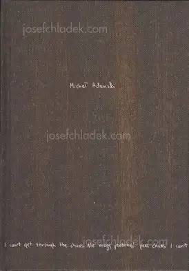 Cover of Michał Adamski - I can't get through the chaos