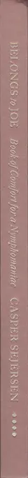 Book spine: Casper Sejersen - Belongs to Joe
