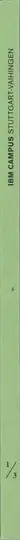 Book spine: Andreas Gehrke - IBM Campus 1972–2009, Stuttgart-Vaihingen
