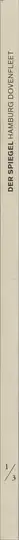 Book spine: Andreas Gehrke - Der Spiegel 1995–2011, Hamburg, Dovenfleet