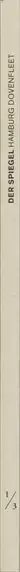 Book spine: Andreas Gehrke - Der Spiegel 1995–2011, Hamburg, Dovenfleet