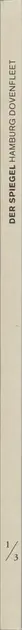 Book spine: Andreas Gehrke - Der Spiegel 1995–2011, Hamburg, Dovenfleet