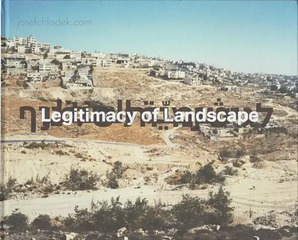 Cover of Yaakov Israel - Legitimacy of Landscape