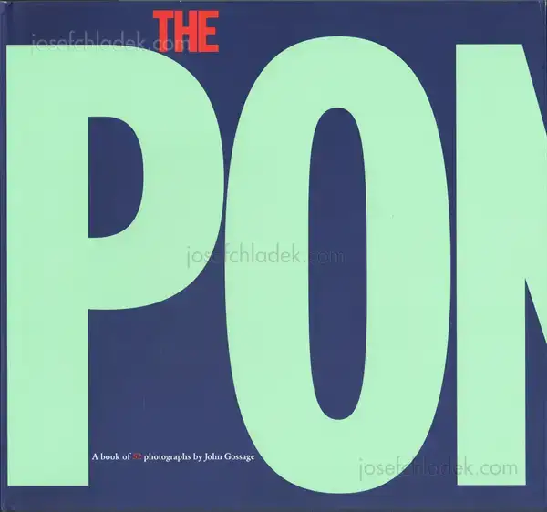 Cover of John Gossage - The Pond (second edition)