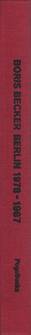  Boris Becker - Berlin, 1978-1987 (Spine)
