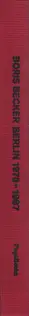 Book spine: Boris Becker - Berlin, 1978-1987