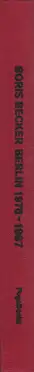 Book spine: Boris Becker - Berlin, 1978-1987