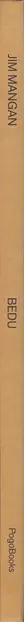 Book spine: Jim Mangan - BEDU